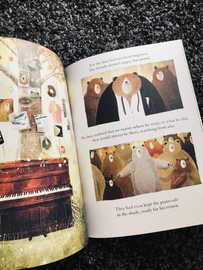 Bear and the Piano Book Trilogy