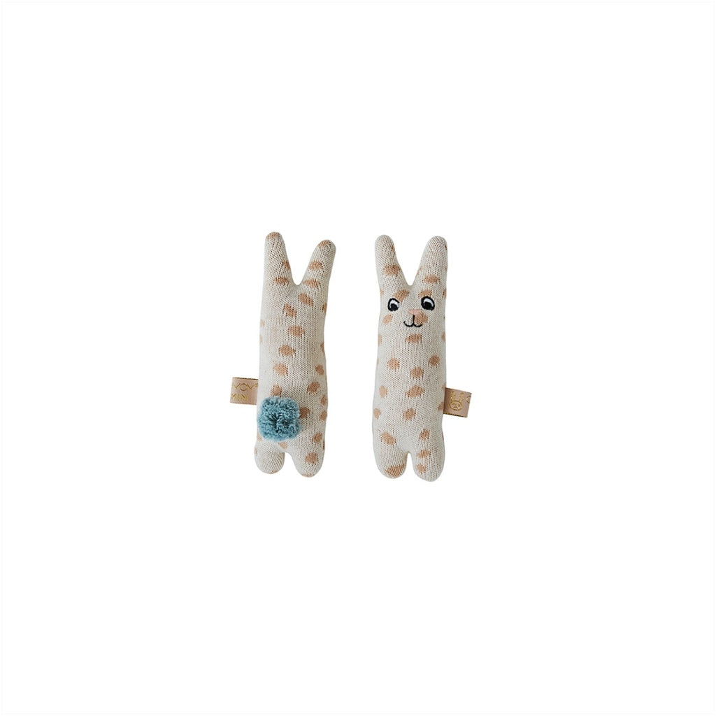 OYOY Mini Baby Rattle - Lama / Rabbit