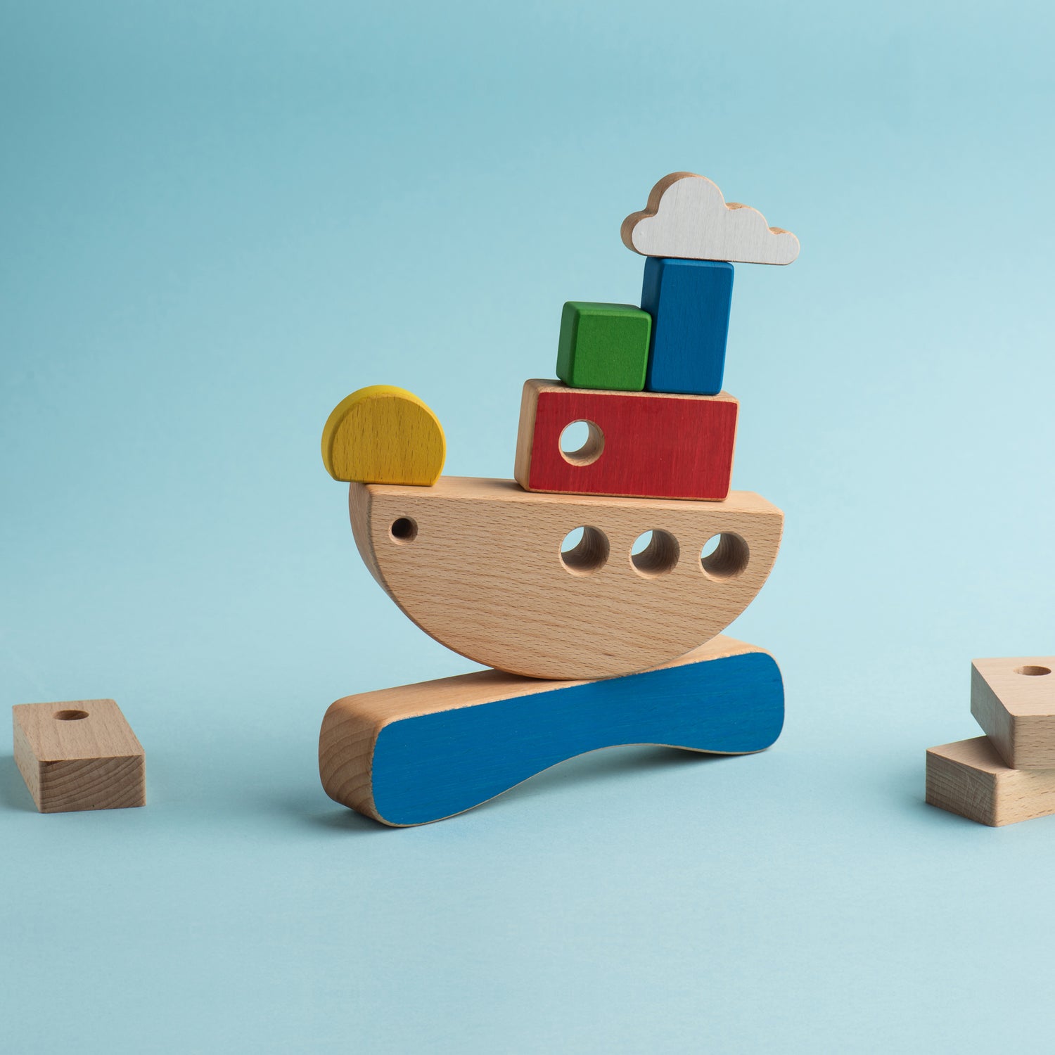 Balance Ship Stacking & Balancing Toy