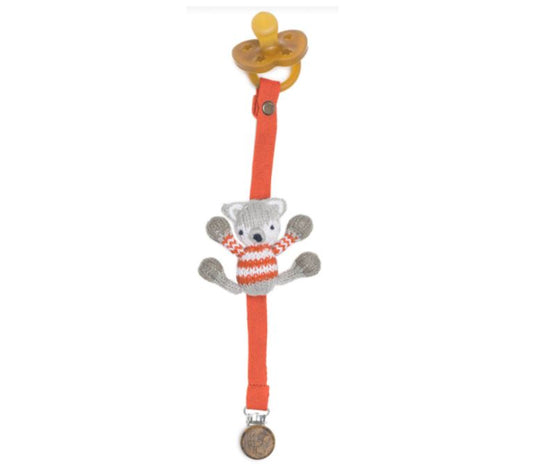 Pacifier Holder - Finley the Fox/ Piper the Elephant